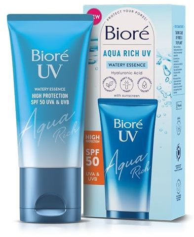 Biore UV Aqua Rich Water Essence Sunscreen SPF 50, 50ml
