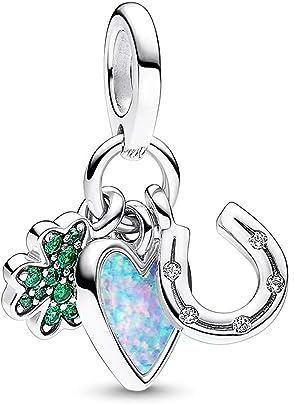 Amuefer S925 Charms Liebe Meer Tiere Freundschaft Familie Anhänger