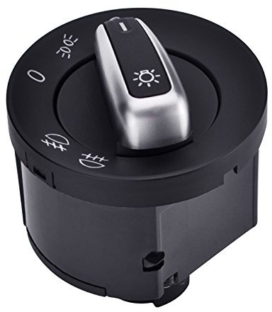 ZIxmix Car Headlight Switch Scheinwerferschalter/Passend for VW Golf 5 6 GTI Mk5 Mk6 Jetta 5 6 Headlight Switch