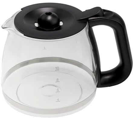 Glaskanne kompatibel mit/Ersatzteil für WMF FS-1000050526 0412280011 Bueno Pro Kaffeemaschine
