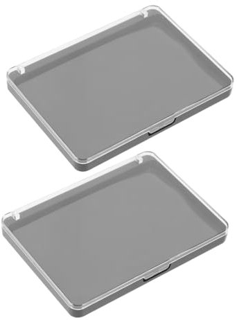 Beaupretty Elegante 2 Stücke Leere Lidschatten Make-up Magnetische Große Kapazität Lagerung Box Reise Veranstalter
