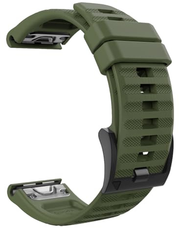 MoKo 22mm QuickFit Silikonarmband kompatibel mit Garmin Fenix Serie