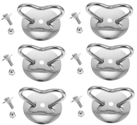 MAGICLULU Set di 6 Pomelli per Coperchi di Pentole E Padelle Resistenti Calore con Impugnatura Termica per Pentole