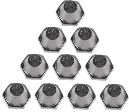 Toyvian 10piezas Clavos para Zapatillas De Atletismo Reemplazables De Fútbol Accesorios De Entrenamiento Sumunistros Deportivos