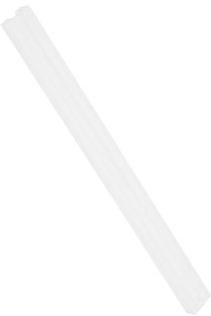 GARIOUANS Handmade Crafts Zipper Glue Anti-overflow Tool Acryl Anti-overflow Lineal Für Diy Lederarbeiten Zuverlässiges Klebstoff-auftragshilfsmittel Für Reißverschluss-klebung Präzise Maße