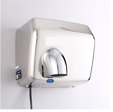 JOXLOVER Asciugamani, Asciugamani Automatico da 2300 W, elettrodomestici da Bagno, sensore Automatico in Acciaio Inossidabile ad Asciugatura Rapida, asciuga Mani Elettrico per la casa