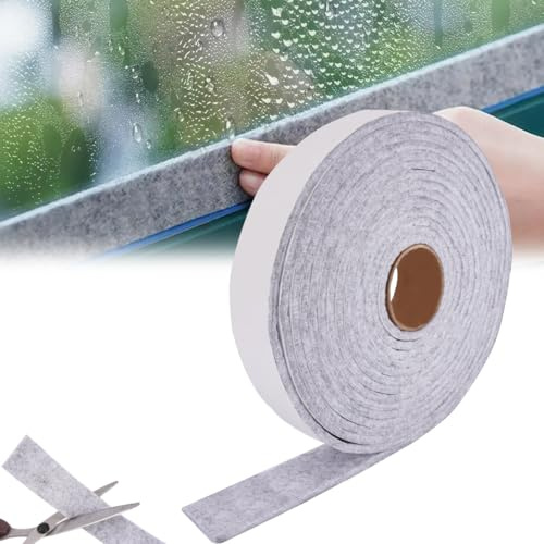 Filtband självhäftande 5m ×3 cm filtglidare självhäftande rulle