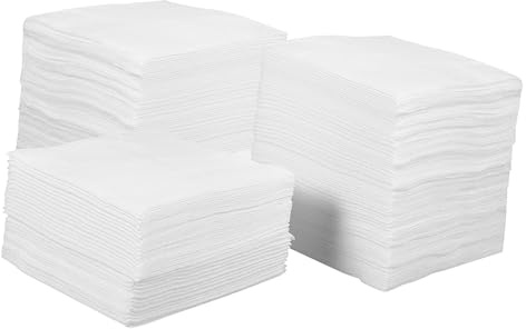 OSALADI Vliesstoff Reinigungstücher aus Weichem Material zur Make Up Entfernung 400 Stück für Sanfte Gesichtsreinigung Einweg Abschminktücher für Frauen
