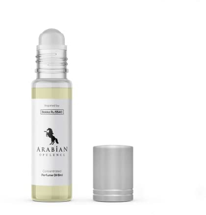 Arabian Opulence FR328 Bakka Ru 5540 Roll-on Perfume Oil | Concentrated Fragrance Body Oil | Long Lasting Oil Based Perfume for Men and Women | Travel Size Alcohol-Free Soft Perfume Oil Bottle (6ml)
