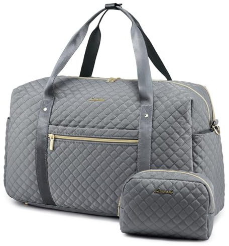 LOVEVOOK Reisetasche Damen Sporttasche Groß mit Laptopfach Weekender Handgepäck Tasche Gym Bag Travel Duffle Bag Fitness Tasche Frauen Kliniktasche Krankenhaustasche für Reise Flugzeug Sport Leicht