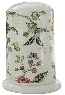 WAOCEO Zahnstocherspender Zahnstocherhalter aus echtem Knochenporzellan. Zahnstocherspender im Blumendesign, Aufbewahrungsbox for Zahnstocher aus Porzellan, Zahnstocherständer Zahnstocherhalter