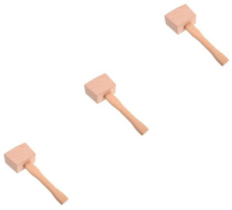 Gatuida 3st Holzbearbeitungswerkzeuge Zimmermannshammer Holzhammer Hammer Hammer Handwerkzeuge Holzschnitzhammer Holzhämmer Für Schokolade Hammer Holz Beurteilen Buche