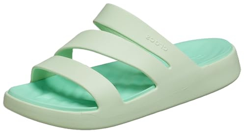 Crocs Women Getaway Strappy Sandals, Jade Tint, 7