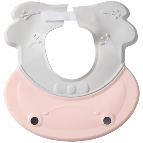 VICASKY Bademütze für Junge Mädchen mit Ohrenschutz Duschhaube aus Weichem Material Hut mit Ergonomischem Design zum Schutz vor Wasser im Bad und Duschen