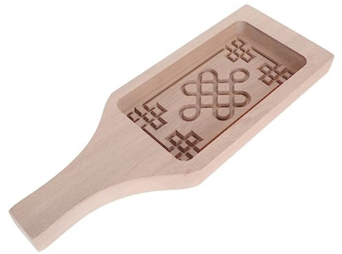 CONGARTENO 1pezzi Stampo Per Biscotti in Legno Stampo Per Biscotti Creativo Forma Unica Piccolo e Adorabile Lucidato Finemente e Lavabile Facile Da Trasportare e Riporre