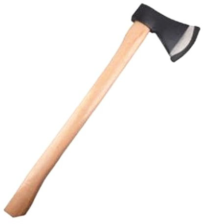 Hacha de leña, Mango de 70 cm de Largo, Cabeza de 20 cm de Ancho
