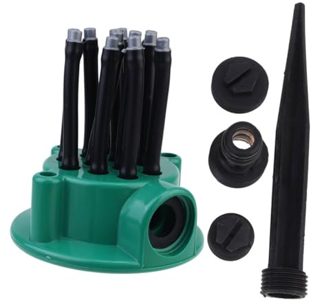 POPETPOP 360grado Boquilla De Aspersión De Jardín Pulverizador Automático De Grados Múltiples Cabezales De Riego Aspersor De Agua para Techos Riego De Flores Herramienta De Irrigación para