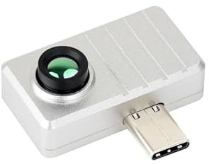 TUOPUONE Smartphone-IR-Wärmebildkamera (B), Typ-C-Anschluss, Plug-and-Play, 45° Sichtfeld, Gehäuse aus Aluminiumlegierung