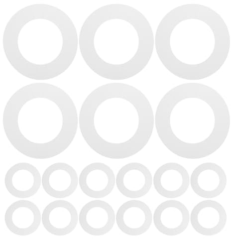 FIXOSHEE Accessoires pour Chauffe-Cire 50 Pièces Collerettes Anti-Coulures en Papier pour Épilation à Domicile ou Salon