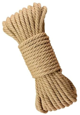 Alipis Cuerda de Sisal Natural de 6 Mm y 25 M para Manualidades DIY, Cuerda Multifunción para Decoración, Rascador Seguro para Gatos y Bricolaje en Artesanía y Macramé