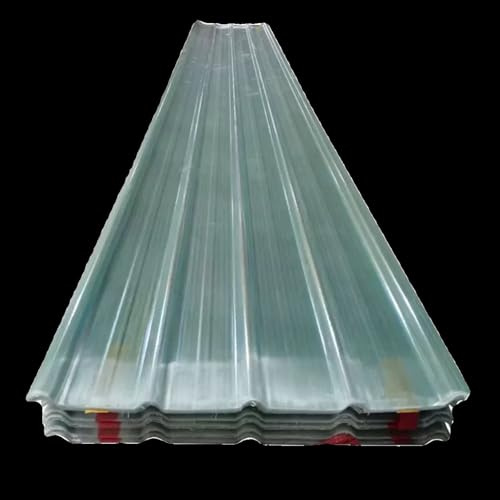 1.5mm Pannelli Tetto Trasparente,2/3/5/8/10/13/15pcs Lamiere Ondulate Resistenti Agli Urti,Pannelli Da Tetto Autopulente Silenziosa,Lamiere Grecate Protezione Uv (0.9×1.9m,3pcs)