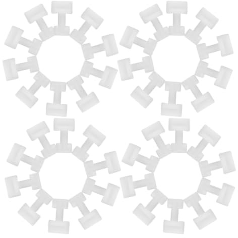 TOVINANNA Juego de 70 Hebillas de Plástico para Moldes de Macetas y Columnas Romanas, Fáciles de Desmontar y Reutilizables para Proyectos de Jardinería y Construcción