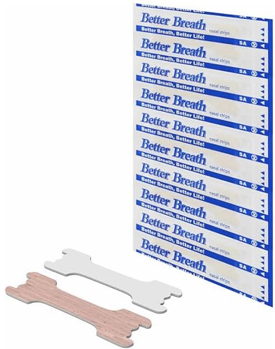 100 Stück Nasenpflaster Gegen Schnarchen Nasenstrips Schnarchstoppper, Größe M (55 * 18mm, 100 stück)