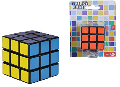 Noris Tricky Cube – spannendes 3D-Denkspiel ab 6 Jahren – fördert Logik und räumliches Denken – Geduldspiel für Kinder und Erwachsene – Gehirntraining für zwischendurch – Spielspaß für Tüftler