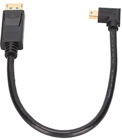 Goshyda Adaptateur DP vers Minidp, 8K 60Hz 4K 144Hz 3D Visuels Ordinateurs Projecteurs TV Convertisseur DP vers Minidp pour Odyssey G7 G9 CHG90 CRG9, Ben Q(#2)
