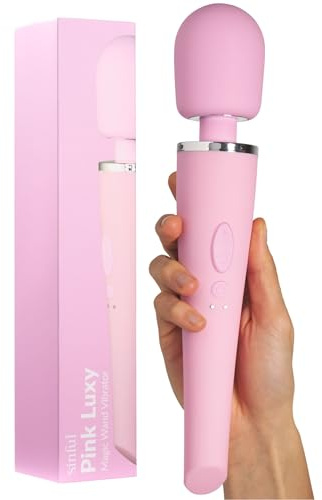 Sinful Luxy Extra Powerful Magic Wand Vibrator - Couples Sex Toys - Pink