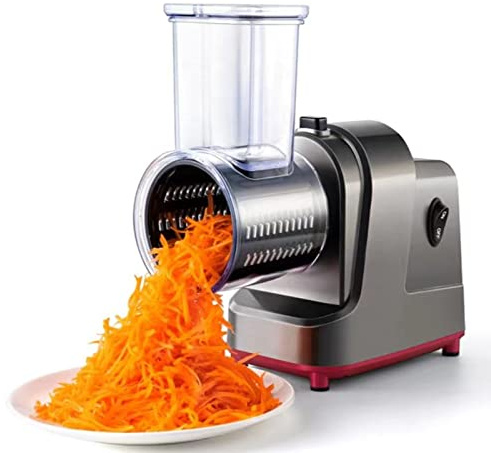 Cortador de verduras eléctrico 5 en 1 cortador de verduras multifuncional cortador automático doméstico se puede utilizar para triturar/cortar/moler