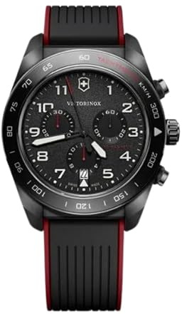 Victorinox Swiss Army Chronograph 242051 klocka, svart, Klassisk