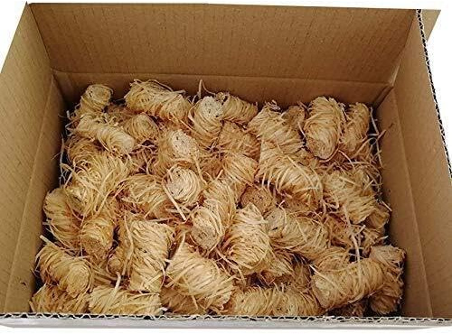 10 kg accendino in lana di legno impregnata di cera ecologica pino/abete rosso