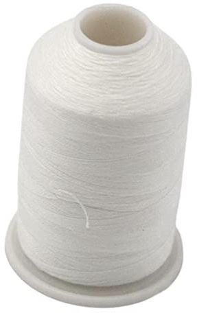 402 wasserlösliches Garn, unsichtbares Quiltgarn für Nähmaschine, 1000 m, weißes Garn zum Basteln und Sticken
