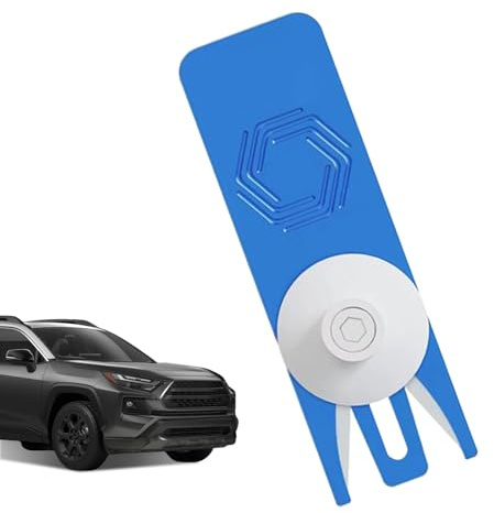 WJnflQN Découpeur de Film Adhésif pour Vitre Auto | Outil de Découpe en d'Aluminium pour Véhicule | Accessoire de Précision pour Habillage Auto | Utilisation sur Camionnette RV Pick-up et Voiture
