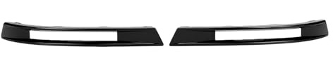 Generic 2 Stück Nebelscheinwerfer-Zierleisten, Ersatz für W204 AMG C63 2011–2014, Tagfahrlicht-Zierblende (glänzend schwarz)