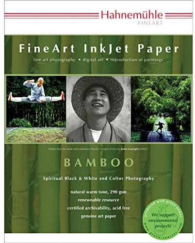 Hahnemuhle Bamboo Fine Art Paper (17 x 22 Inch, 25 Sheets)