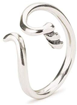 Trollbeads Fantasia damring i silver TAGRI-00485, Silver, Ingen pärla