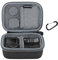 LINGHUANG for DJI OSMO Action 5 Pro 4 3 Case, Storage Bag Carrying Case with Carabiner for DJI OSMO Action 3,4,5 Pro Standard Combo