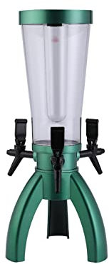 Dispensador de Torre de Cerveza Dispensador de torre de cerveza de 3L con carámbanos y luces Dispensador de bebidas con grifos Dispensador de cerveza for fiesta/bar/hogar/exterior Torre Cerveza/Dispen