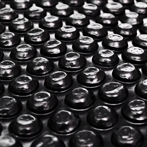 Kavolet Lona Solar para Piscina, Rectangular, 10 x 5 m, Cubierta Solar para Piscina, Resistente película de Polietileno, lámina térmica, Color Negro