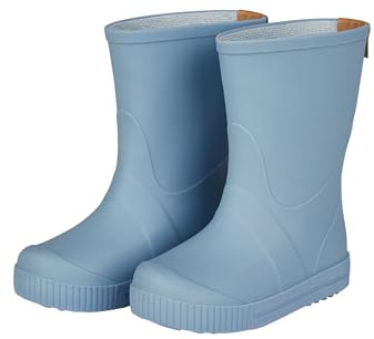 Sterntaler Bottes en caoutchouc doublées pour garçon - Couleur unie - Bleu - Taille 24 EU, bleu, 24 EU