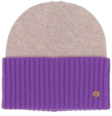 FRAAS Mütze Damen mit Rippen-Muster - Strickmütze in Wollmisschung - Wärmend und Hautfreundlich