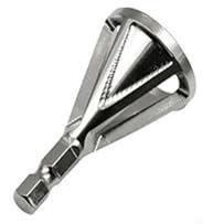KSeSii Stainless L Deburring External Chamfer Tool Hardness Drill Bit(Silver)