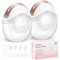 Jheppbay Electric Breast Pump Wearable, Leakproof Discreet Hands Free Pump, 205g Ultra-Light Wireless Electrical Pump with 3 Modes 12Levels, Portable Design for Nursing Moms at Work Home Travel