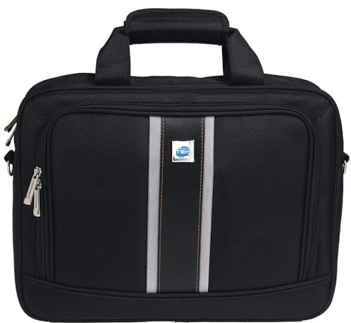 SIMPLETEK - Topload Mission Bag | Compatible with Notebook, Ultrabook, Laptop 12-15.6 | 0R30011 | Black (Refurbished)