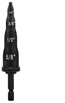 3S SuperSamaStore SW-900 Punta Espansione Rame per Avvitatore 1/4 - 3/8 - 1/2 - 5/8 per Rame e Alluminio 4-in-1, Utensile Espansione Tubi Condizionatore, Punta Espansore per Trapano Avvitatore