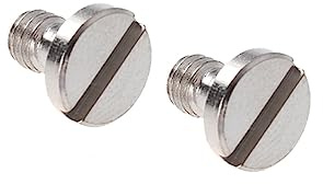 TEHAUX 6 piezas Tornillos Inoxidable para y Monopie de Montaje Rápido Compatible con Placas Estándar para Cámara para Accesorios de Fotografía