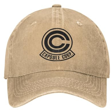 Capsule Corp Noir Logo Casquette De Baseball Sun Kpop Rock Haute Qualité Lavé Trucker Chapeau Hommes Adulte Mode Imprimer Casquettes De Baseball