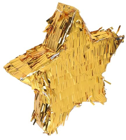 FRCOLOR 1pezzi Piñata Forma di Stella Giocattolo da Distruggere Riempito di Caramelle per Feste di Compleanno Addio al Nubilato Shower Evento Speciale